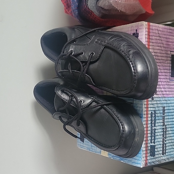 Mens Hush Puppies Size 11 Black - Picture 3 of 7